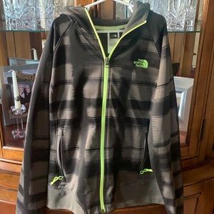 Kids medium/large North Face zip-up hoodie